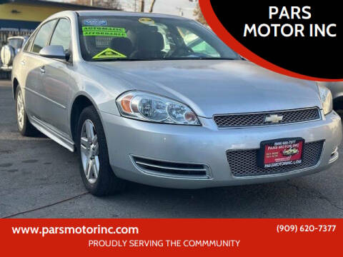 2012 Chevrolet Impala for sale at PARS MOTOR INC in Pomona CA