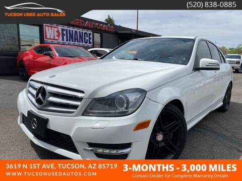 2013 Mercedes-Benz C-Class for sale at Tucson Used Auto Sales in Tucson AZ
