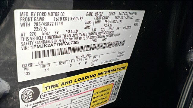 2022 Ford Expedition MAX Limited