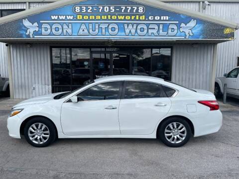 2016 Nissan Altima for sale at Don Auto World in Houston TX