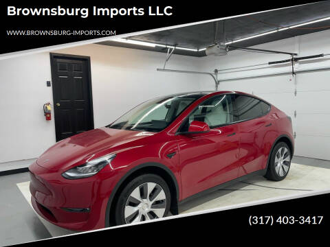 2023 Tesla Model Y for sale at Brownsburg Imports LLC in Indianapolis IN