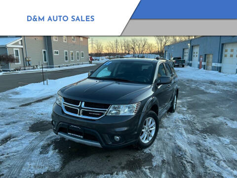 2017 Dodge Journey for sale at D&M AUTO SALES in West Seneca NY