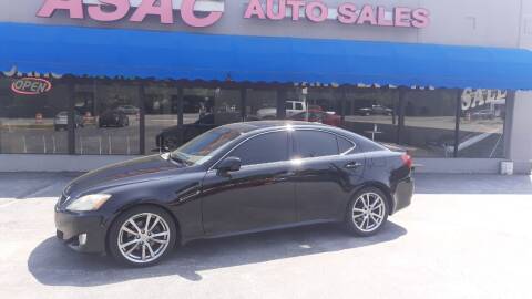 2008 Lexus IS 250 for sale at ASAC Auto Sales in Clarksville TN