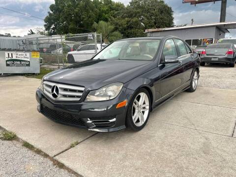 2013 Mercedes-Benz C-Class for sale at P J Auto Trading Inc in Orlando FL