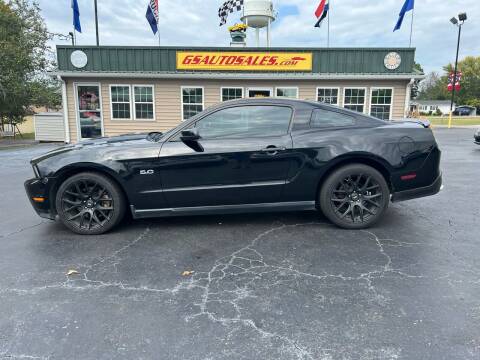 2012 Ford Mustang for sale at G and S Auto Sales in Ardmore TN