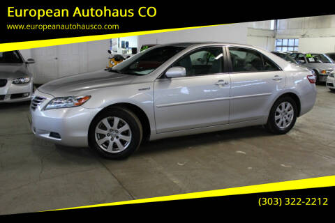 2009 Toyota Camry Hybrid for sale at European Autohaus CO in Denver CO