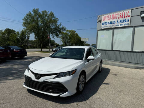 2020 Toyota Camry for sale at United Motors LLC in Saint Francis WI