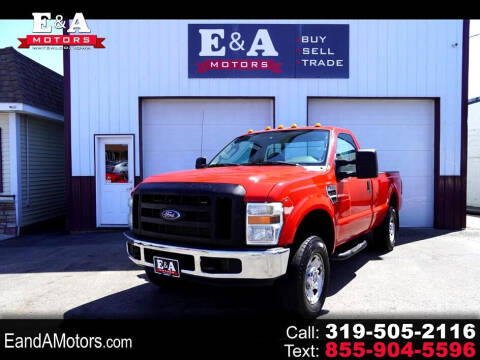 2008 Ford F-250 Super Duty for sale at E&A Motors in Waterloo IA
