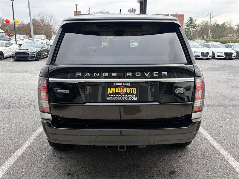 2016 Land Rover Range Rover Supercharged