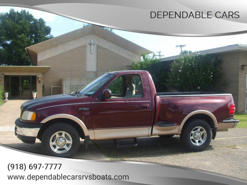 1997 Ford F-150 for sale at DEPENDABLE CARS in Mannford OK