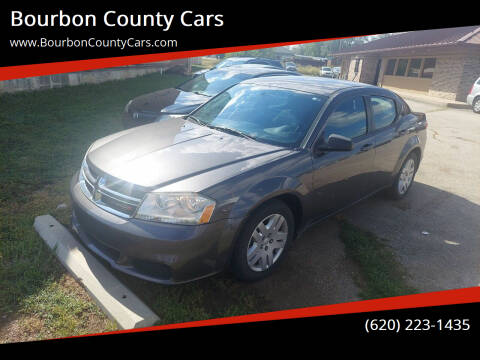 2014 Dodge Avenger for sale at Bourbon County Cars in Fort Scott KS
