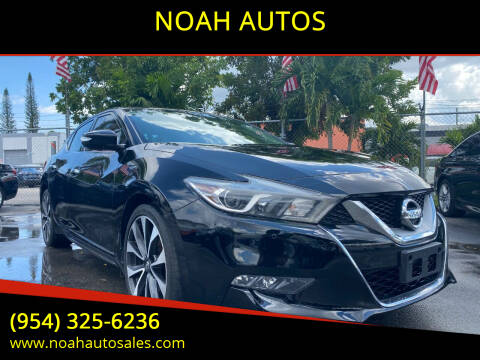 2017 Nissan Maxima for sale at NOAH AUTO SALES in Hollywood FL