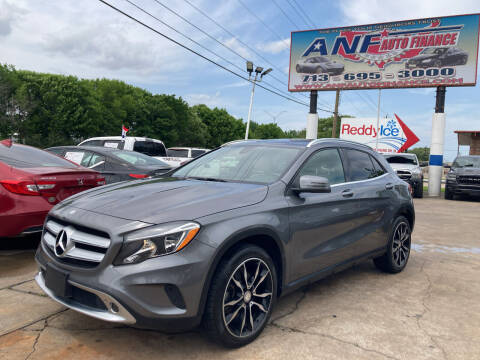 2016 Mercedes-Benz GLA for sale at ANF AUTO FINANCE in Houston TX