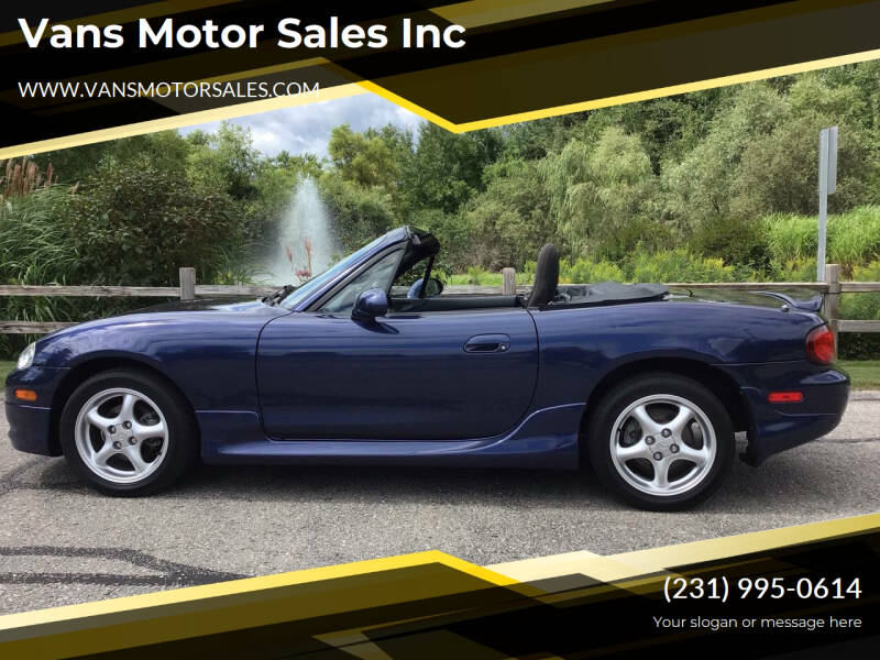 2002 Mazda MX-5 Miata for sale at Vans Motor Sales Inc in Traverse City MI