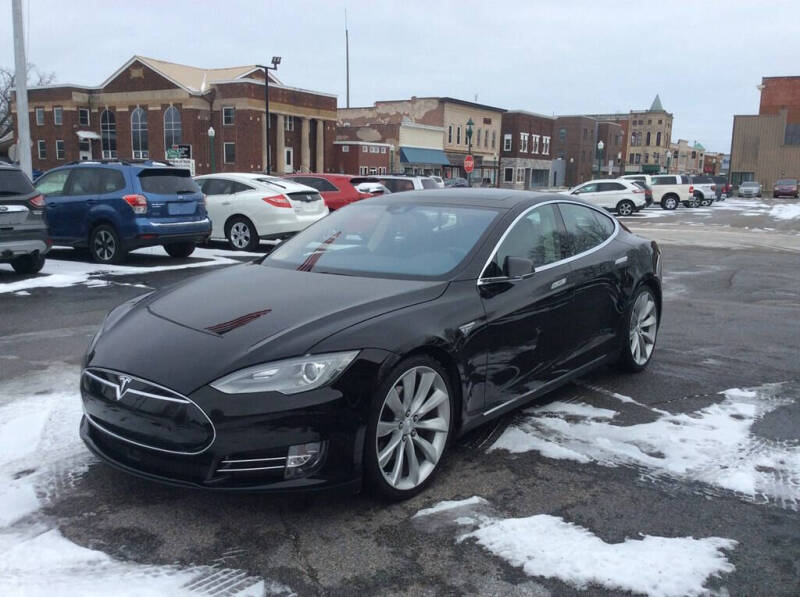 2015 Tesla Model S for sale at Rhoades Automotive Inc. in Columbia City IN