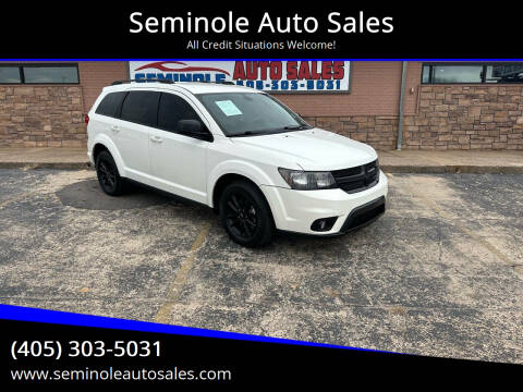 2019 Dodge Journey for sale at Seminole Auto Sales in Seminole OK