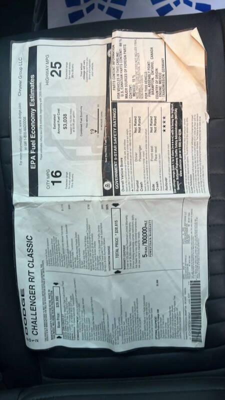 2012 Dodge Challenger