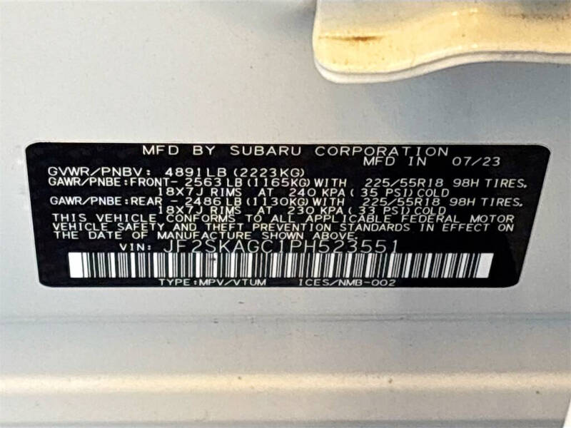 2023 Subaru Forester Sport