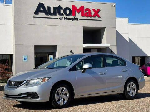 2013 Honda Civic for sale at AutoMax of Memphis in Memphis TN