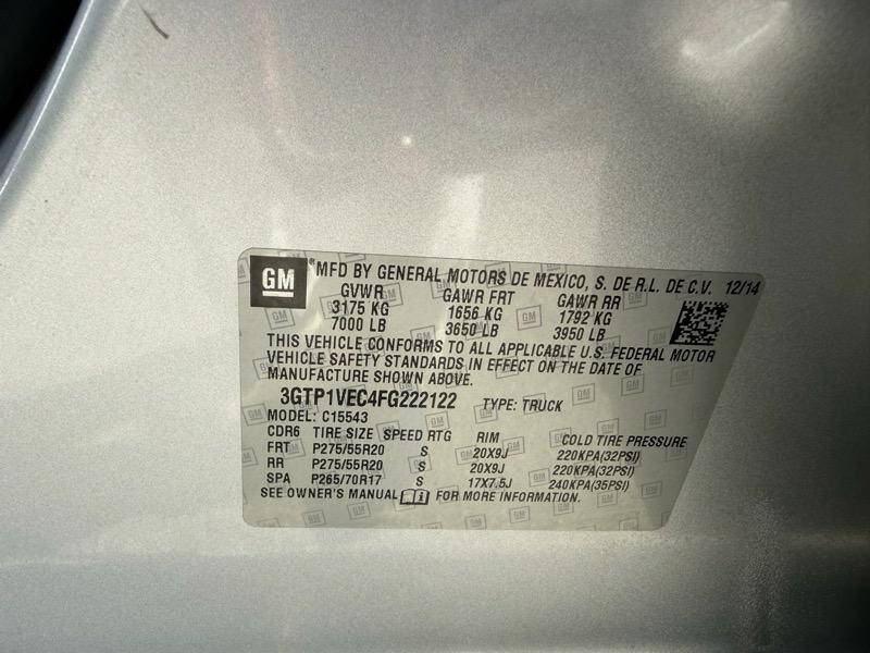 2015 GMC Sierra 1500