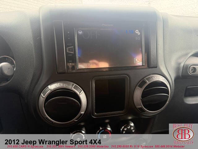 2012 Jeep Wrangler Sport