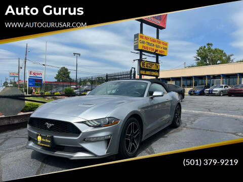 2022 Ford Mustang for sale at Auto Gurus in Little Rock AR