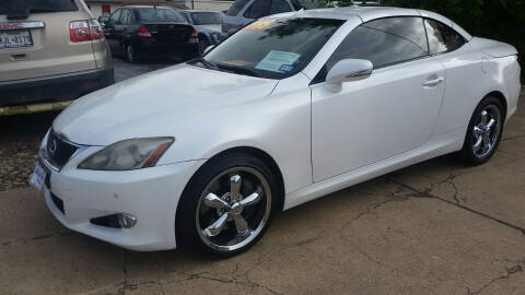2010 Lexus IS 350C for sale at Allison's AutoSales in Plano TX