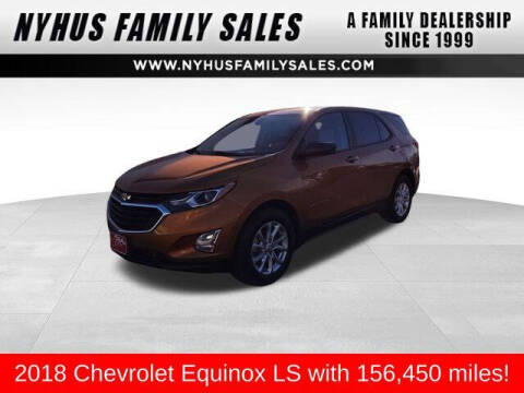 2018 Chevrolet Equinox for sale at Nyhus Family Sales in Perham MN