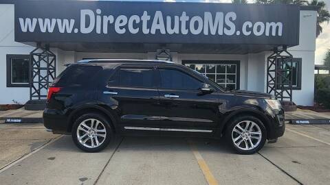 2016 Ford Explorer for sale at Direct Auto in Biloxi MS