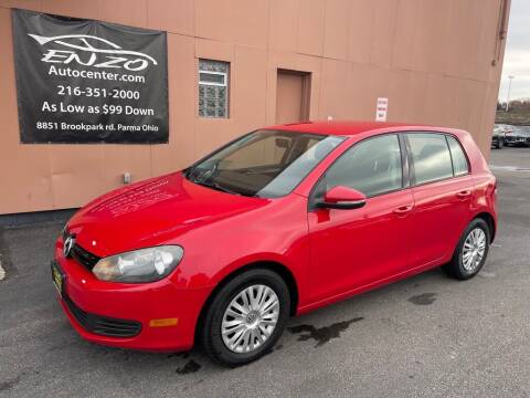 2012 Volkswagen Golf for sale at ENZO AUTO in Parma OH