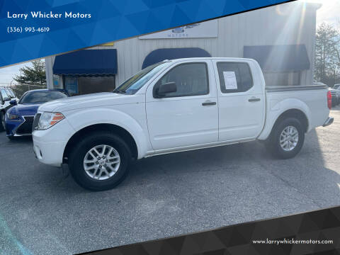 2018 Nissan Frontier for sale at Larry Whicker Motors in Kernersville NC