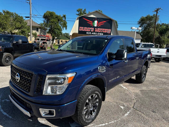 2017 Nissan Titan XD for sale at Dubb's Motors LLC in Great Bend, KS