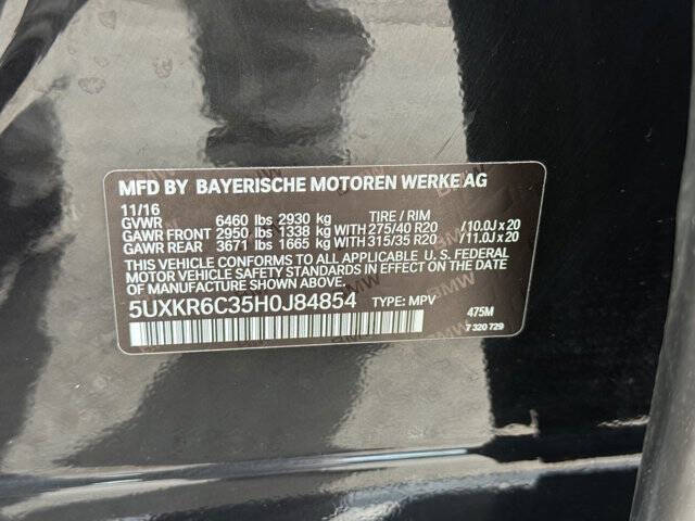 2017 BMW X5 xDrive50i