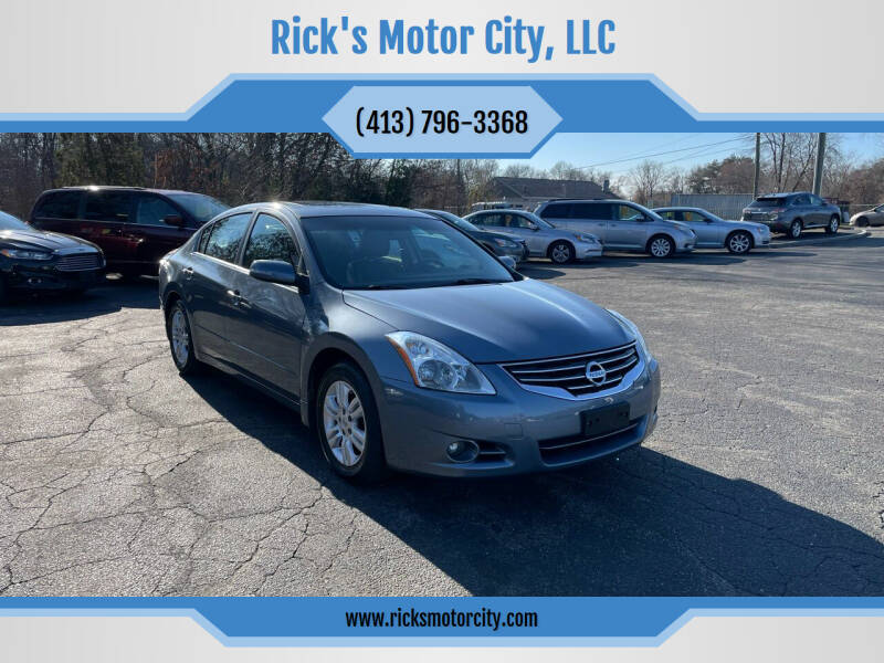 2012 Nissan Altima for sale at Rick's Motor City, LLC in Springfield MA