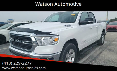 2021 RAM 1500 for sale at Watson Automotive in Sheffield MA