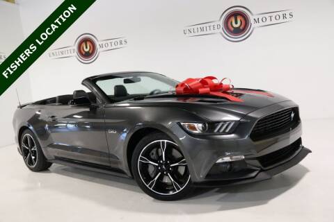 2017 Ford Mustang for sale at Unlimited Motors in Fishers IN