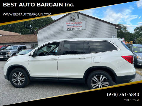 2016 Honda Pilot for sale at BEST AUTO BARGAIN inc. in Lowell MA