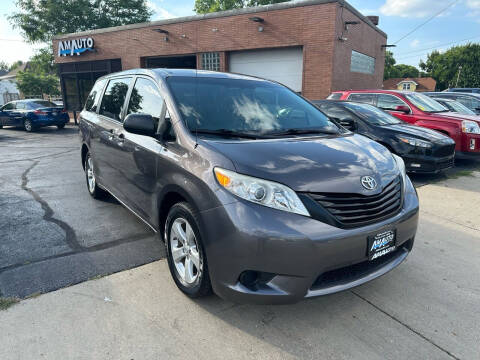 2012 Toyota Sienna for sale at AM AUTO SALES LLC in Milwaukee WI