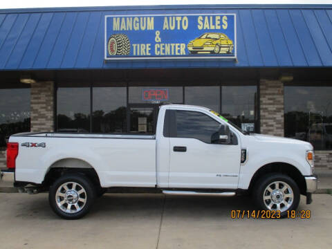 2022 Ford F-350 Super Duty for sale at MANGUM AUTO SALES in Duncan OK