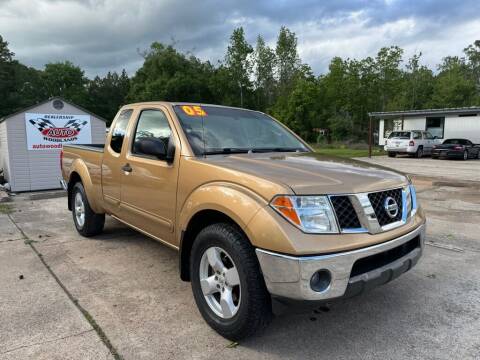 2005 Nissan Frontier for sale at AUTO WOODLANDS in Magnolia TX