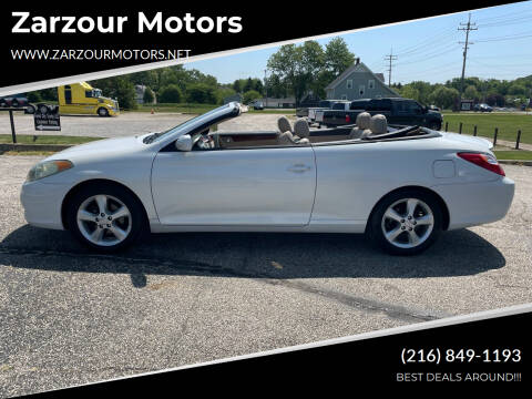 2006 Toyota Camry Solara for sale at Zarzour Motors in Chesterland OH