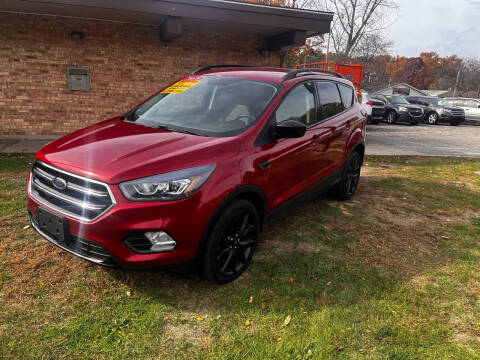 2019 Ford Escape for sale at FUSION MOTORS LLC in Niles MI