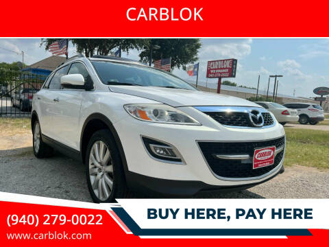 2010 Mazda CX-9 for sale at CARBLOK in Lewisville TX