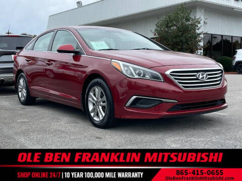 2016 Hyundai Sonata for sale at Ole Ben Franklin Motors KNOXVILLE - OAK RIDGE in Oak Ridge TN