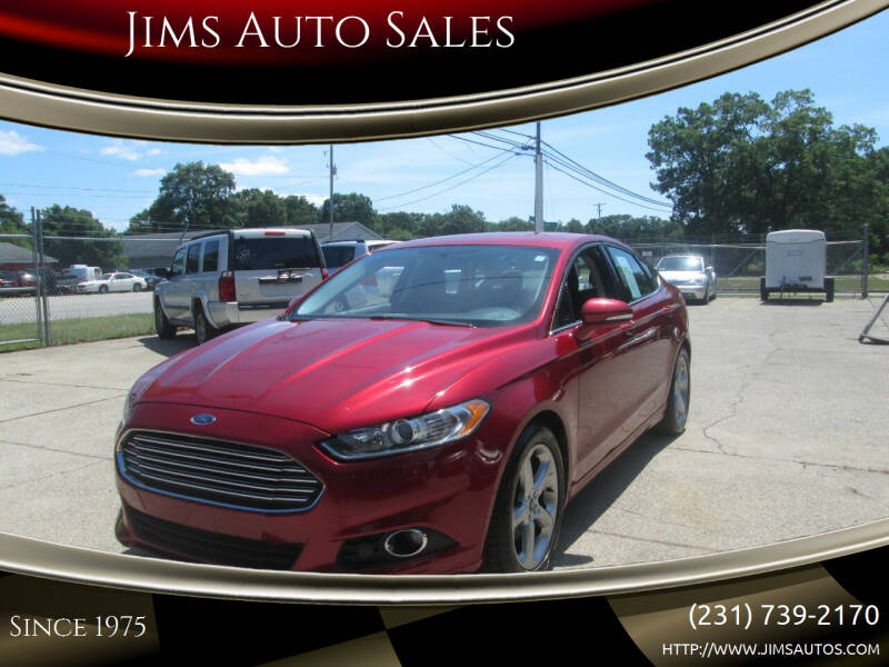 2013 Ford Fusion for sale at Jims Auto Sales in Muskegon MI