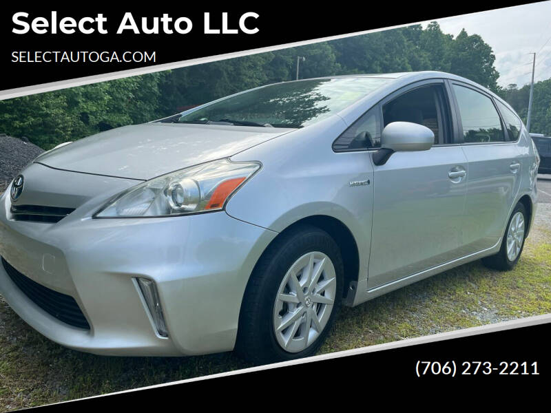 2012 Toyota Prius v for sale at Select Auto LLC in Ellijay GA