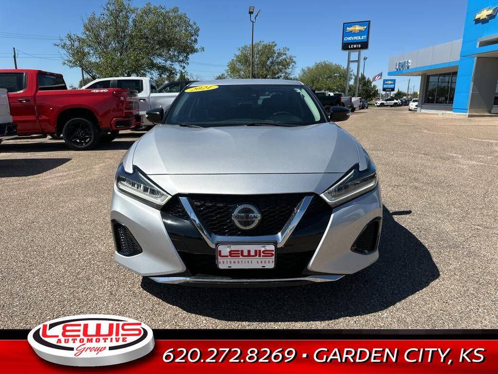 2021 Nissan Maxima for sale at Lewis Chevrolet of Garden City in Garden City, KS