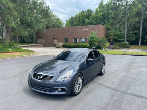 2013 Infiniti G37 Sedan for sale at Jamame Auto Brokers in Clarkston GA