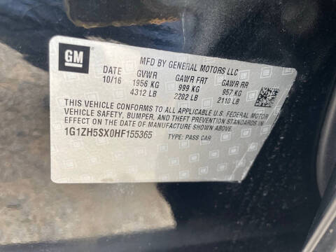 2017 Chevrolet Malibu Premier