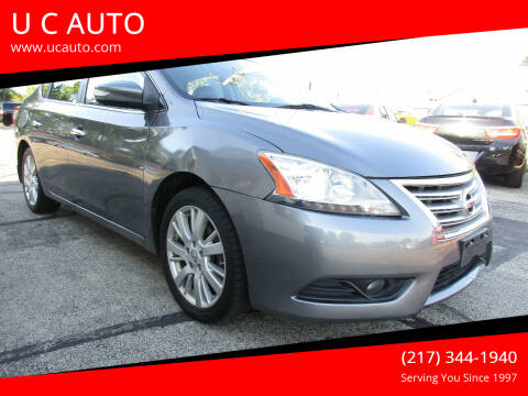 2015 Nissan Sentra for sale at U C AUTO in Urbana IL